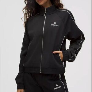 Lululemon x Erewon Black and White NWT Brentwood Track Jacket Size Small